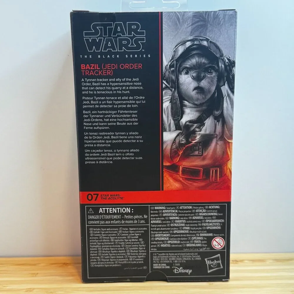 Star Wars The Black Series Bazil Jedi Order Tracker #07 Acolyte Figure NIB